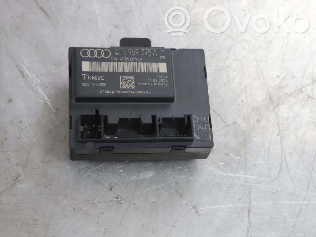 Audi A6 S6 C6 4F Door control unit/module 