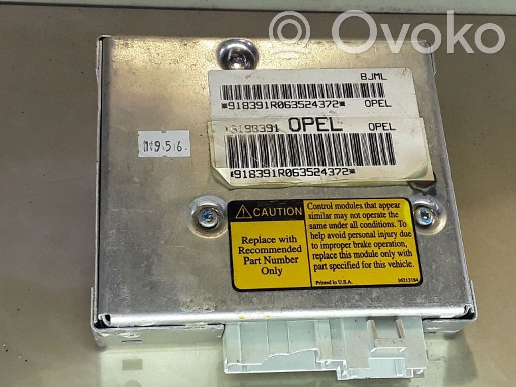 Opel Sintra Other control units/modules 