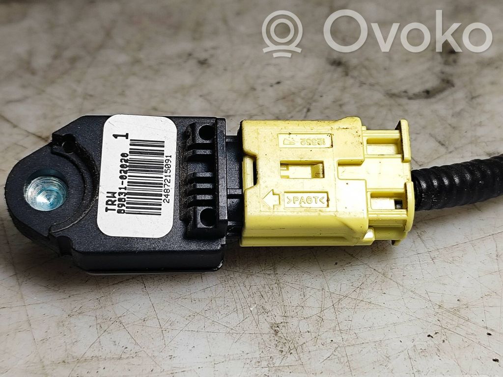 Toyota Aygo AB10 Airbag deployment crash/impact sensor 