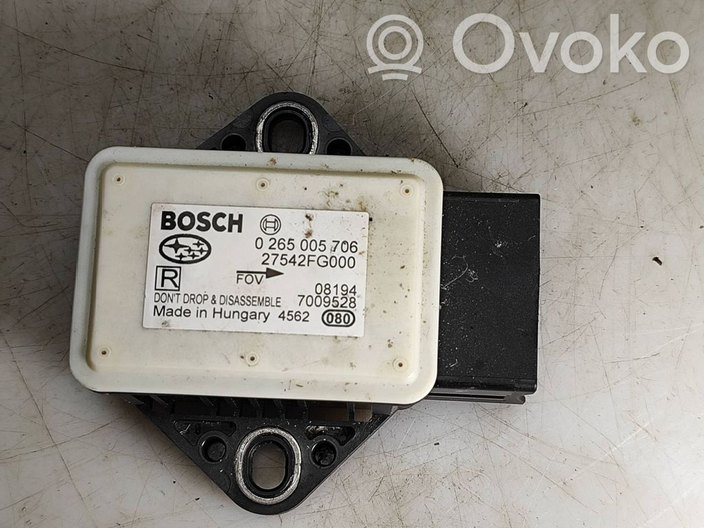 Subaru Forester SH ESP acceleration yaw rate sensor 