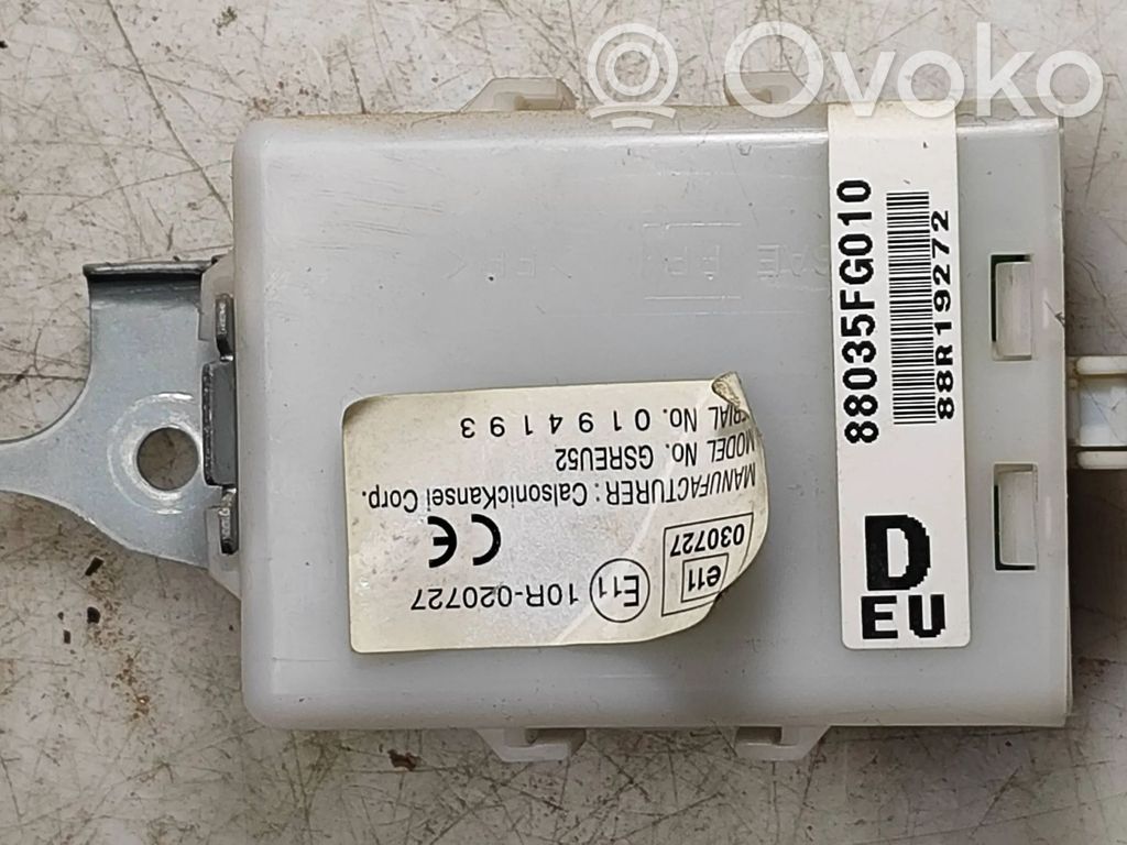 Subaru Forester SH Other control units/modules 