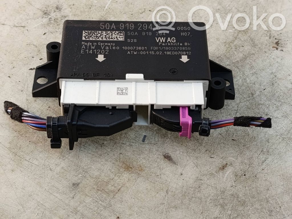 Skoda Octavia Mk3 (5E) Parking PDC control unit/module 