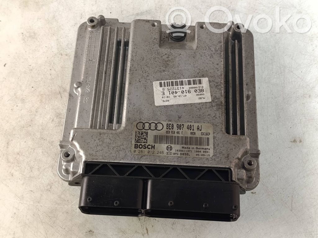 Audi A4 S4 B7 8E 8H Engine control unit/module 