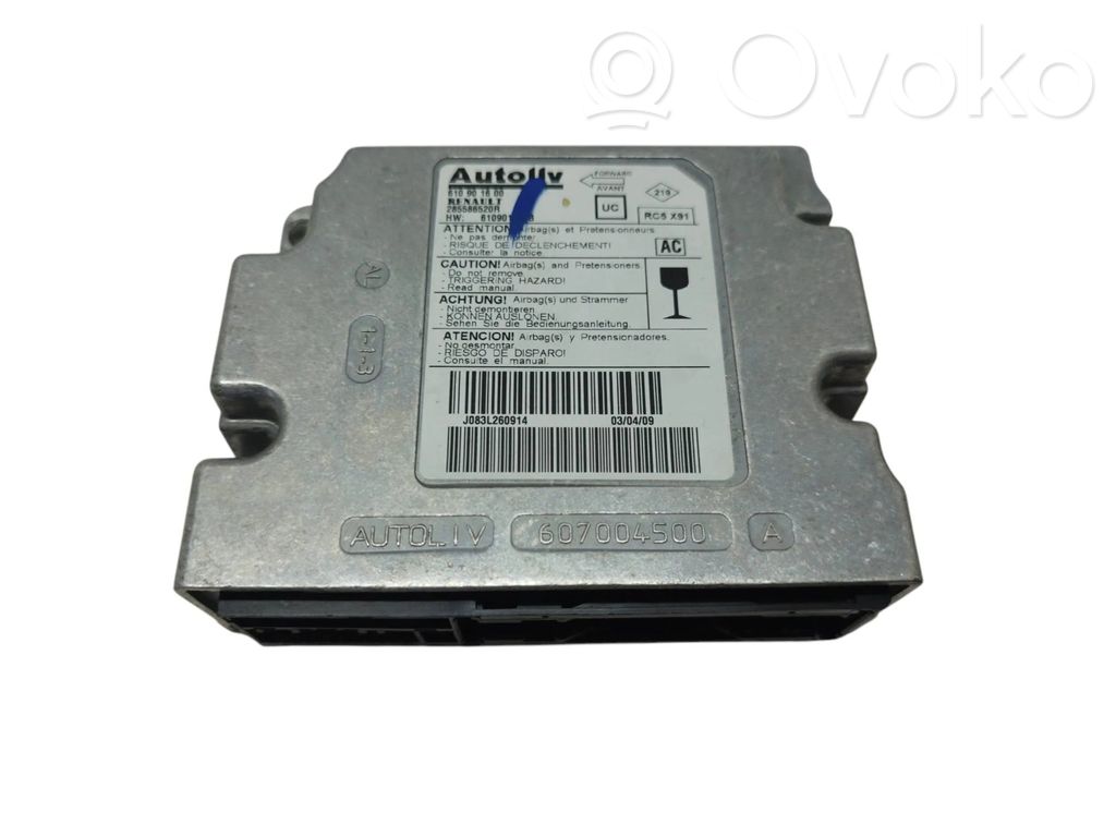 Renault Laguna III Airbag control unit/module 