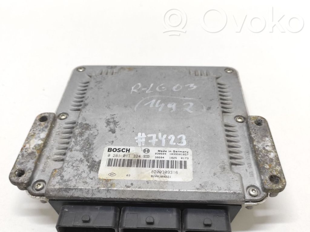 Renault Laguna II Engine control unit/module 
