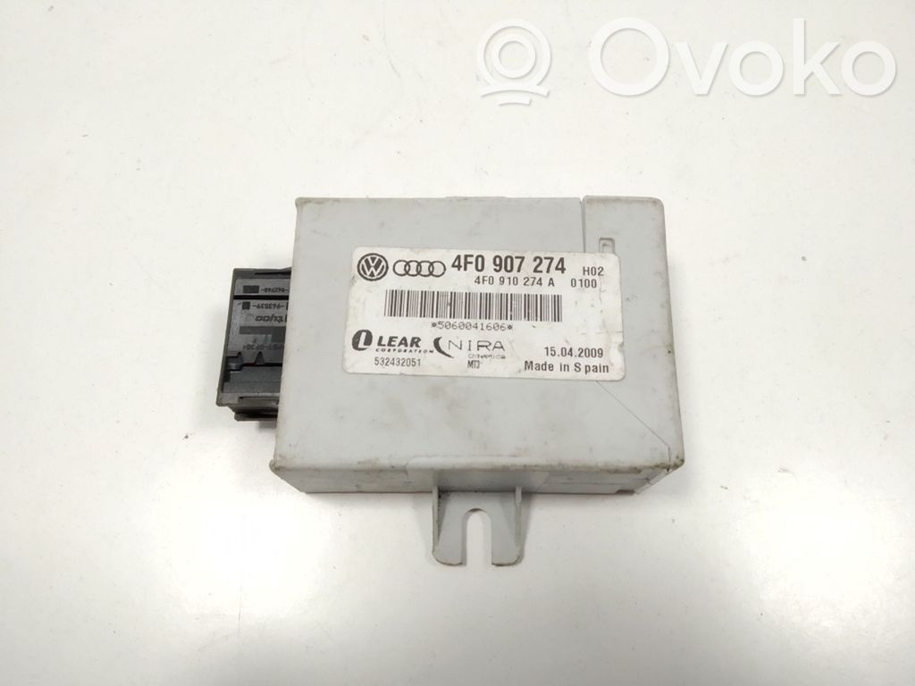 Audi A6 S6 C6 4F Tire pressure control unit 