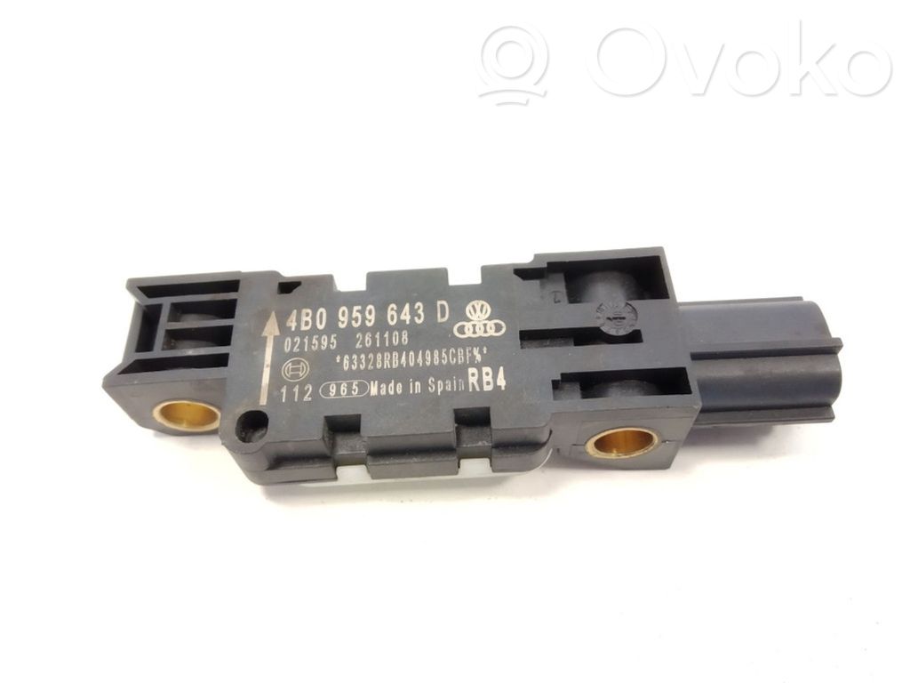 Audi A3 S3 A3 Sportback 8P Airbag deployment crash/impact sensor 