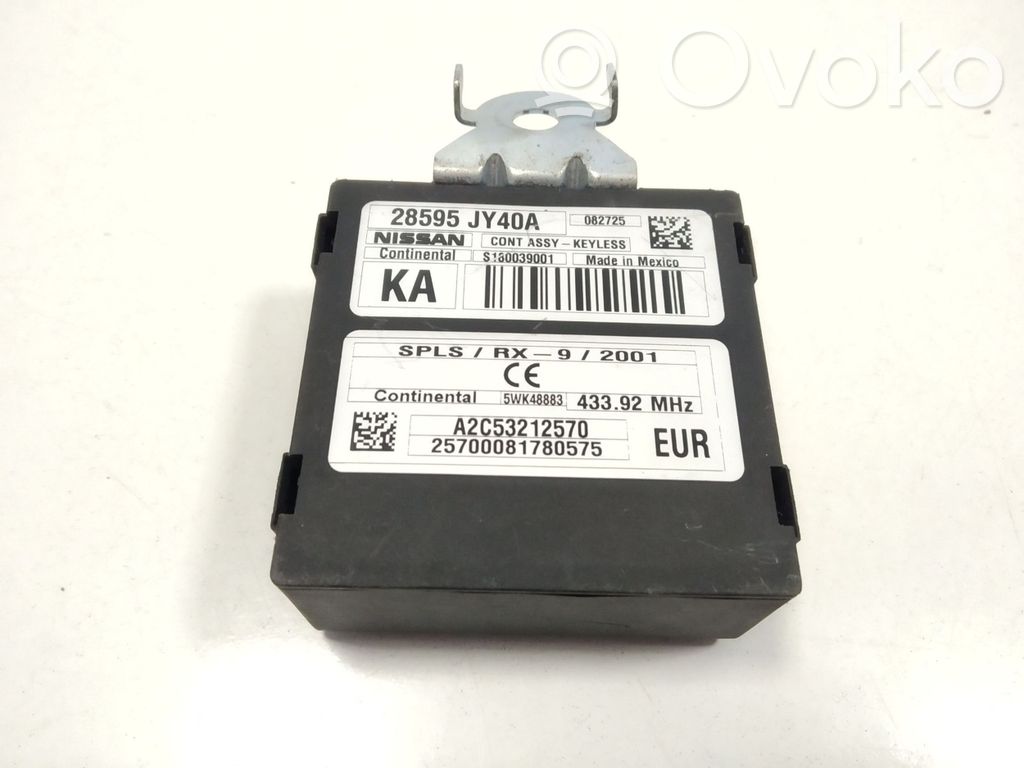 Renault Koleos I Keyless (KESSY) go control unit/module 