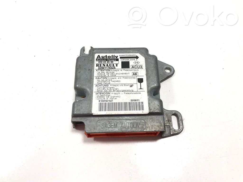 Renault Scenic I Airbag control unit/module 