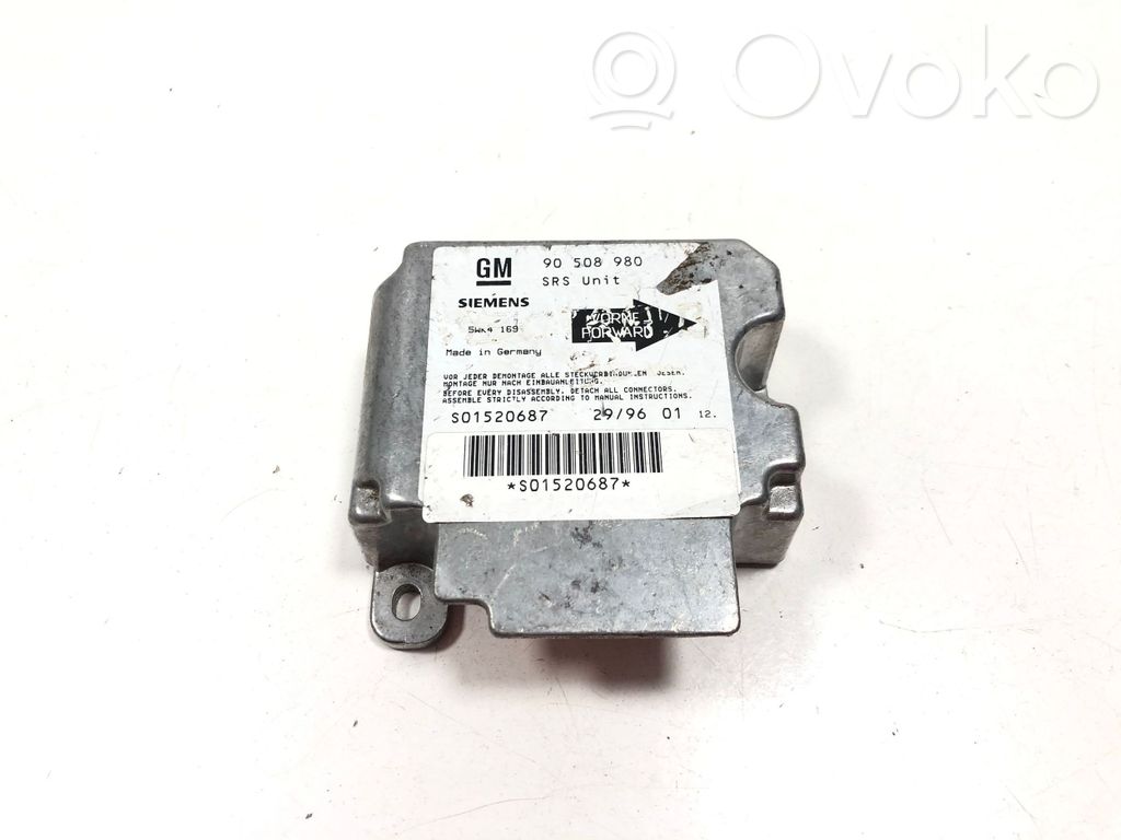 Opel Vectra B Airbag control unit/module 