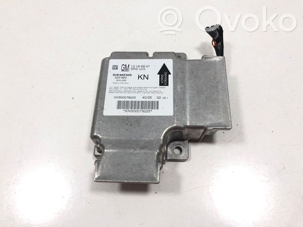Opel Vectra C Airbag control unit/module 