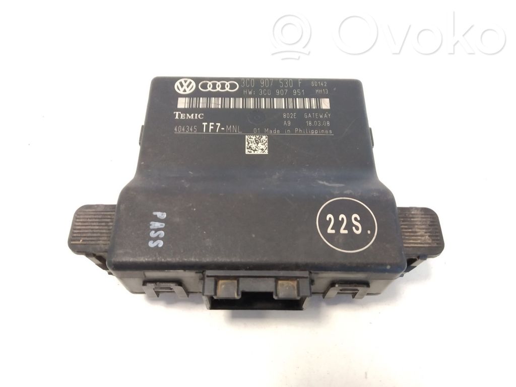 Volkswagen PASSAT CC Gateway control module 