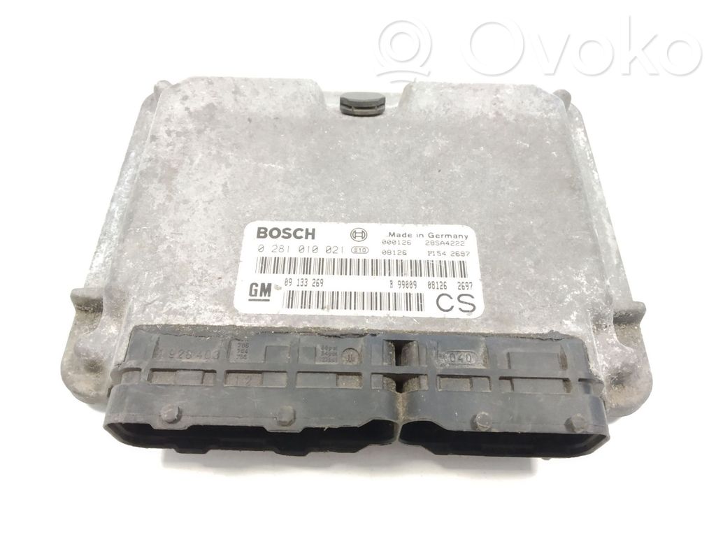 Opel Zafira A Engine control unit/module 