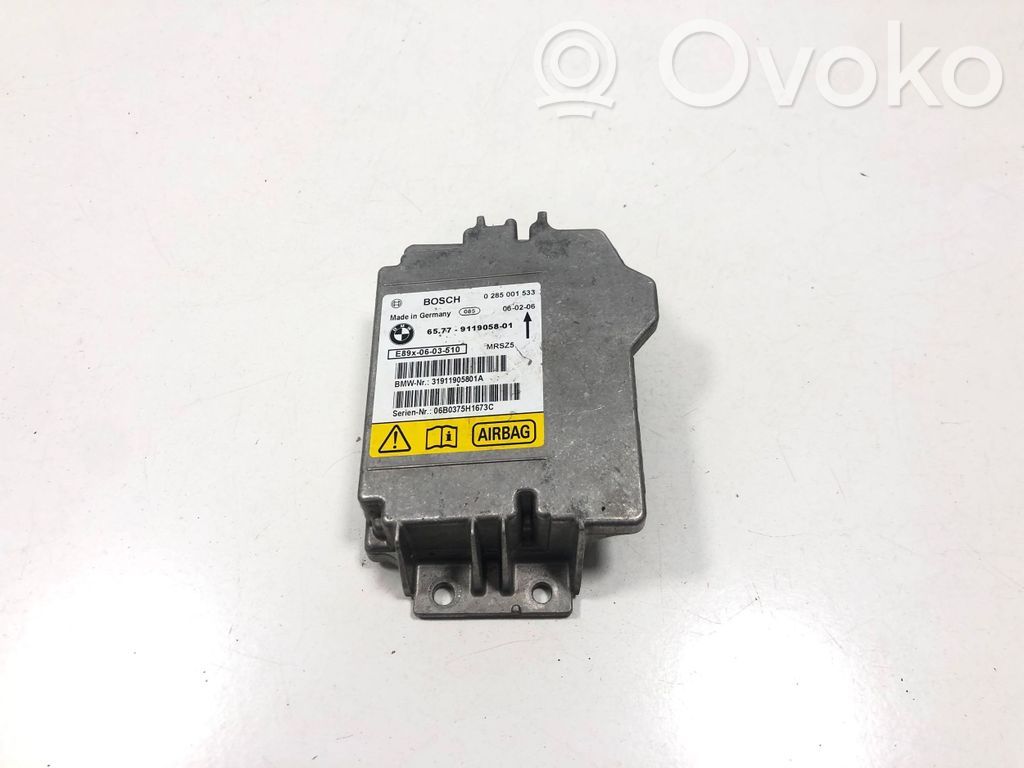BMW 3 E90 E91 Airbag control unit/module 