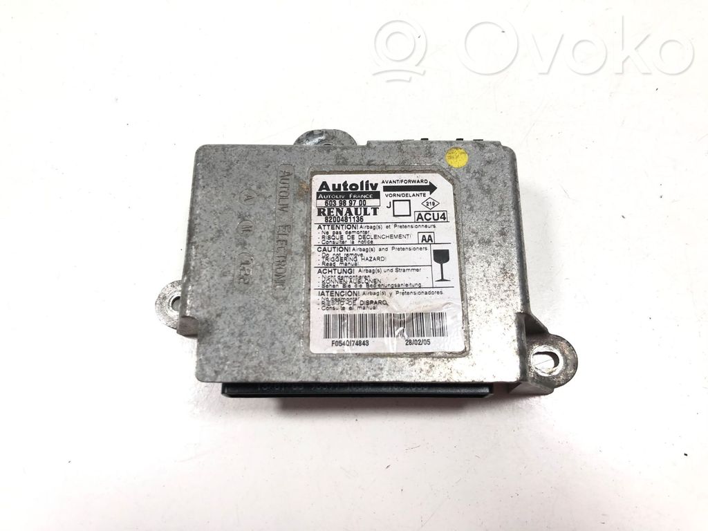 Renault Scenic II -  Grand scenic II Airbag control unit/module 