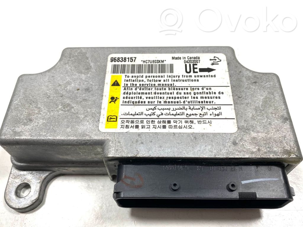 Opel Antara Airbag control unit/module 