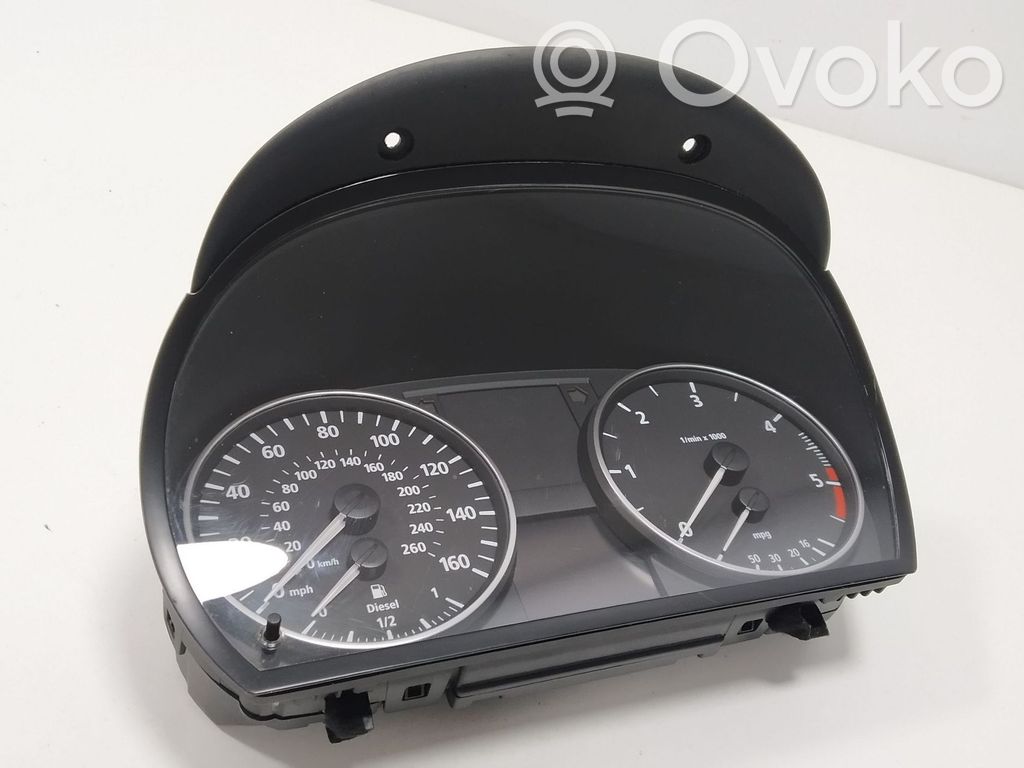 BMW 3 E90 E91 Speedometer (instrument cluster) 