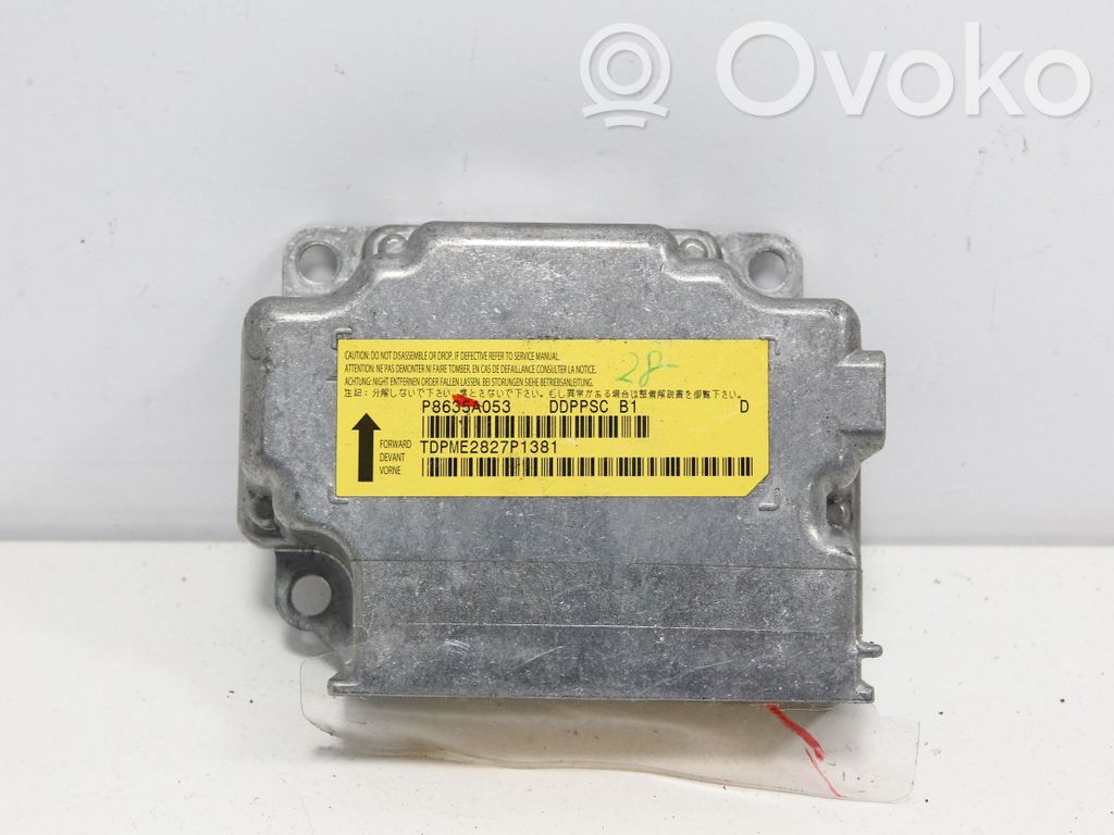 Citroen C-Crosser Airbag control unit/module 