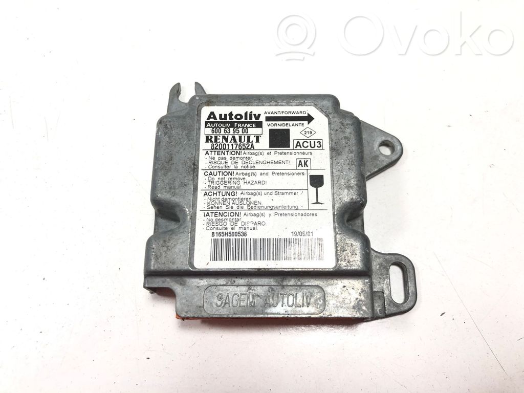 Renault Scenic I Airbag control unit/module 