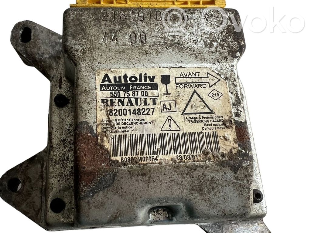 Renault Laguna II Airbag control unit/module 