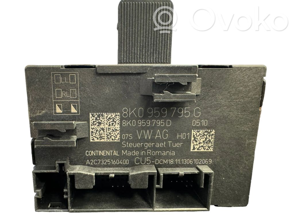 Audi A4 S4 B8 8K Door control unit/module 
