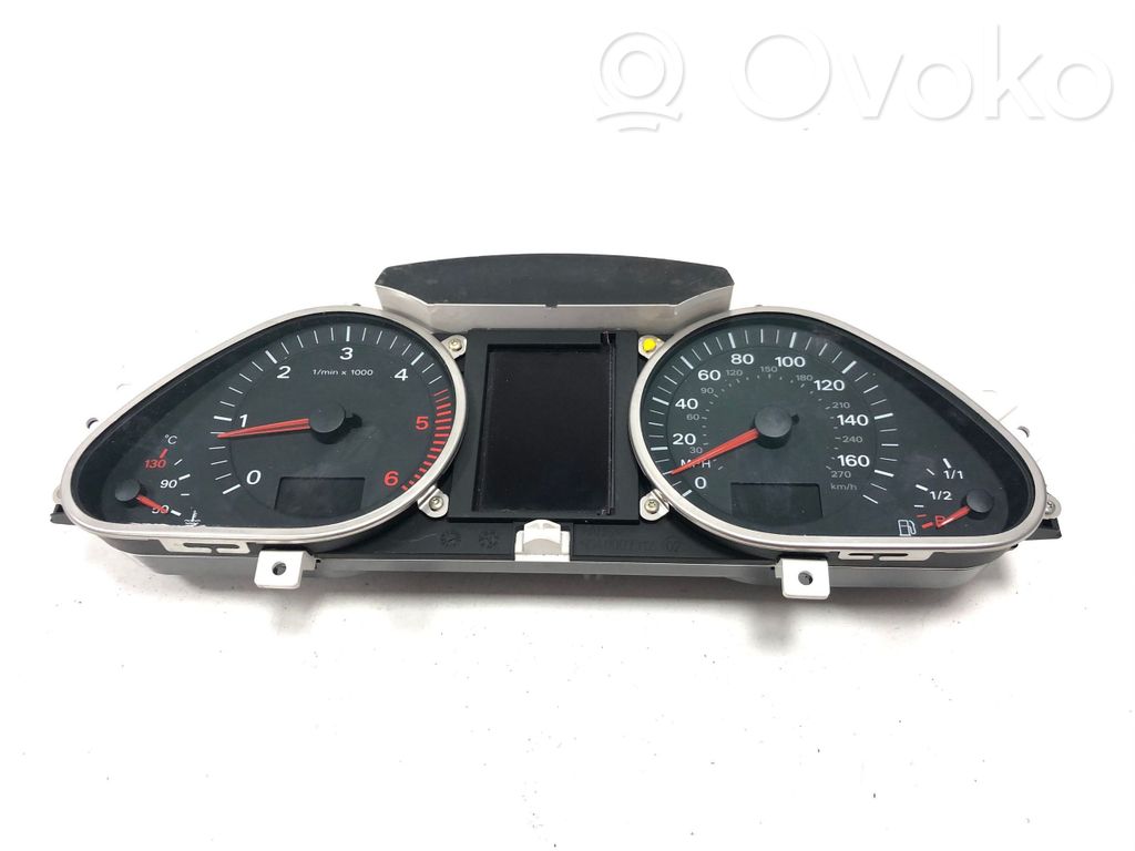 Audi A6 S6 C6 4F Speedometer (instrument cluster) 
