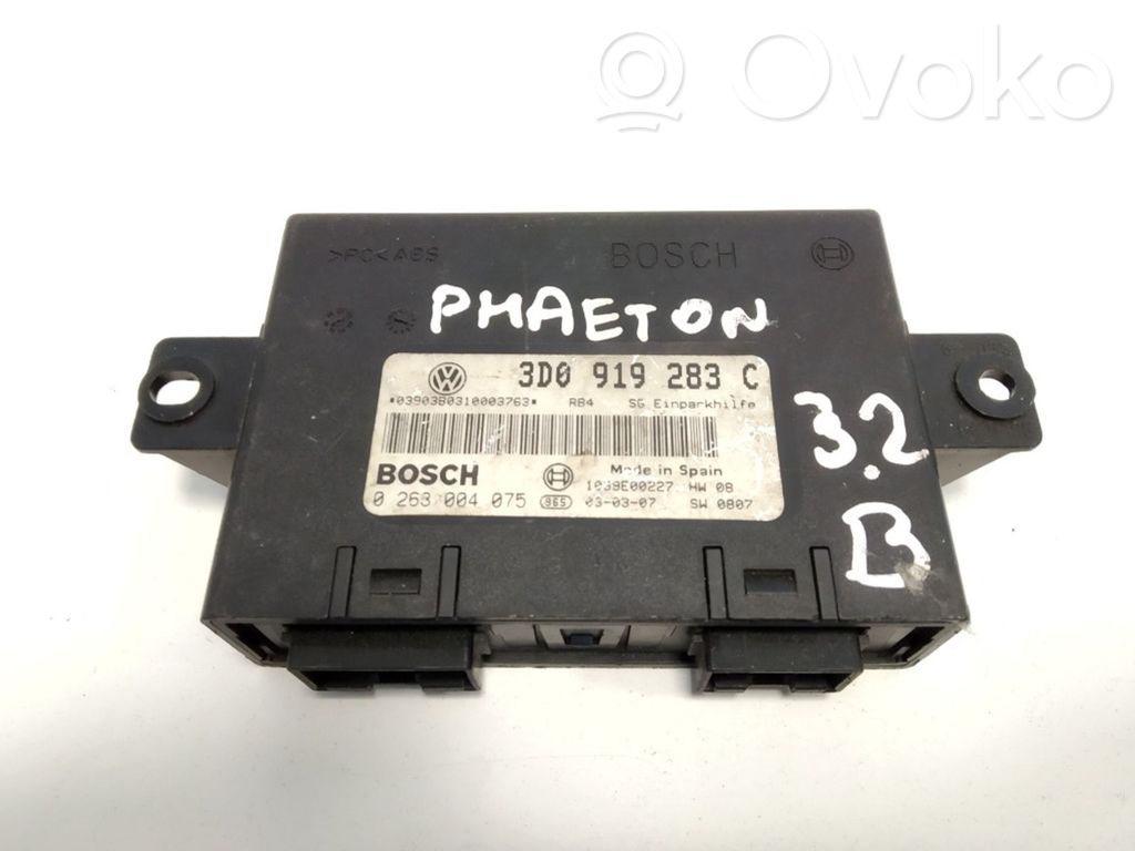 Volkswagen Phaeton Parking PDC control unit/module 