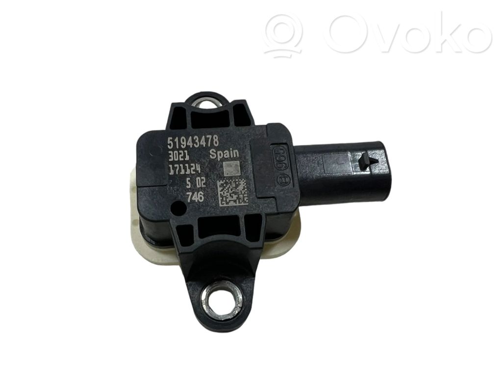 Airbag deployment crash/impact sensor   51943478,171124