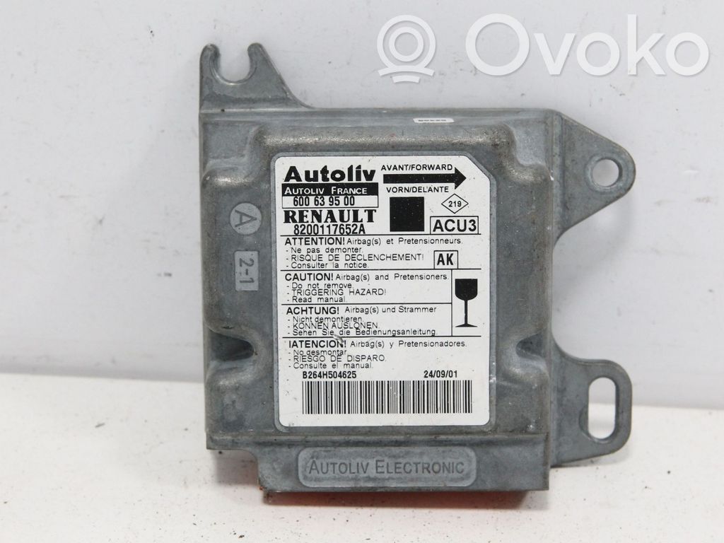 Renault Scenic RX Airbag control unit/module 