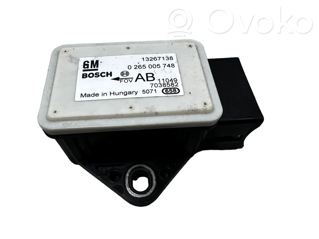 Opel Meriva B ESP acceleration yaw rate sensor 