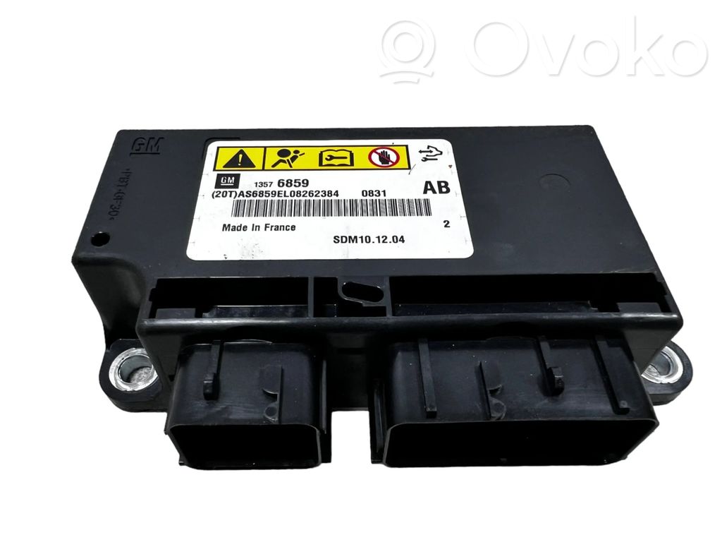 Opel Meriva B Airbag control unit/module 