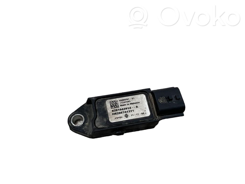 Renault Megane III Exhaust gas pressure sensor 