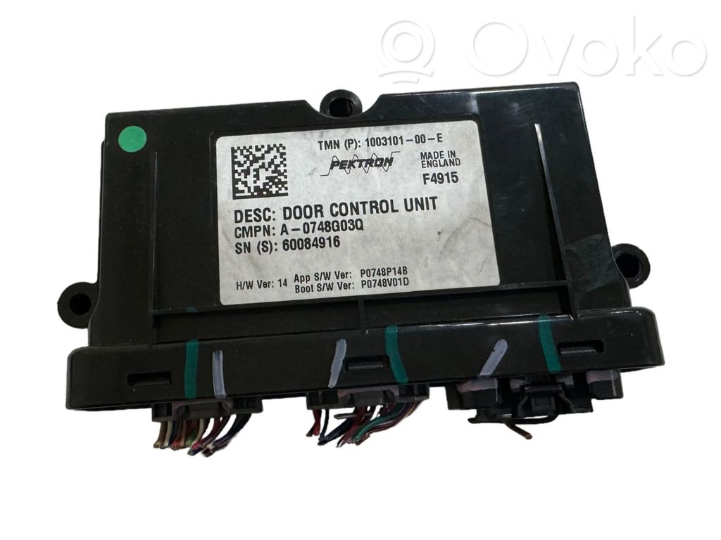 Tesla Model S Door control unit/module 