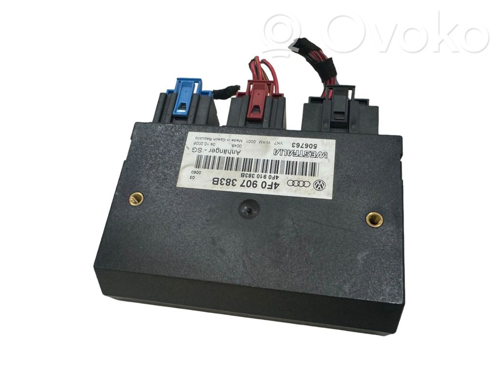 Audi A6 S6 C6 4F Tow bar trailer control unit/module 