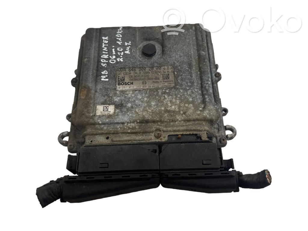 Sterownik / Moduł ECU   A6469002000,1039S33011,0281016332