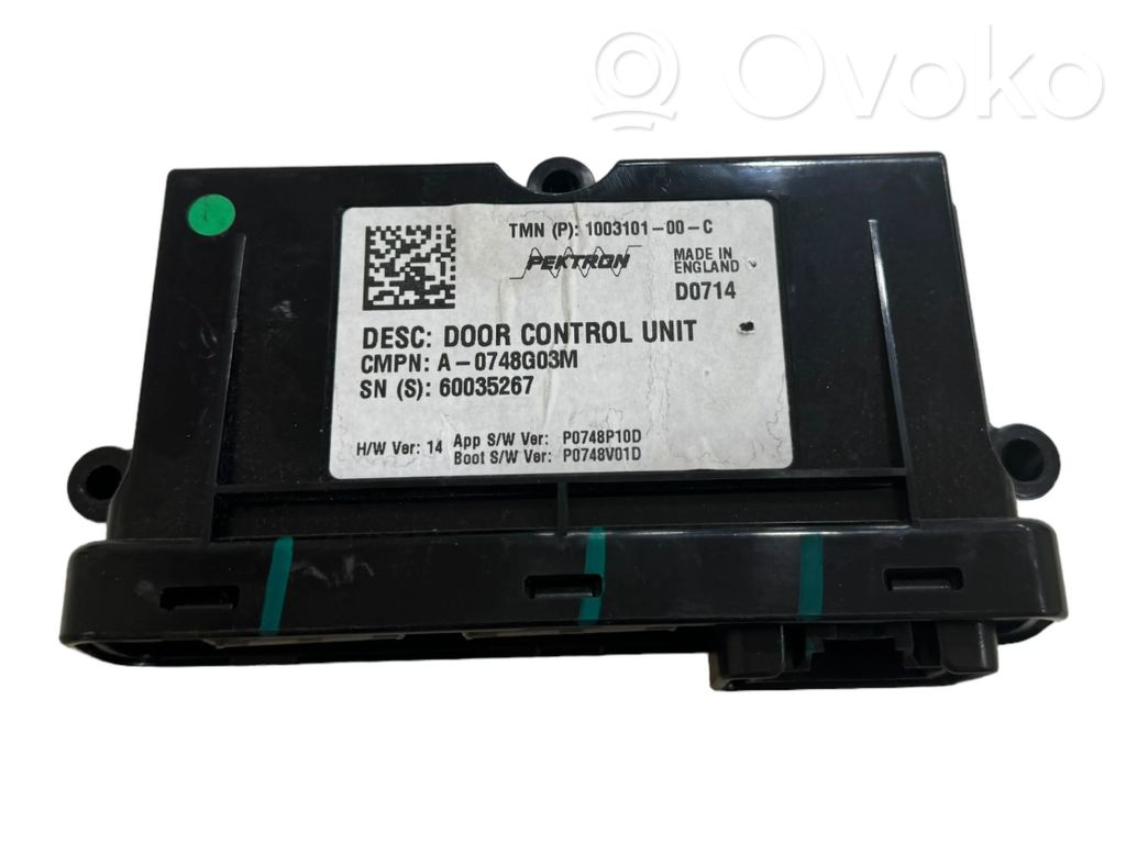 Tesla Model S Door control unit/module 