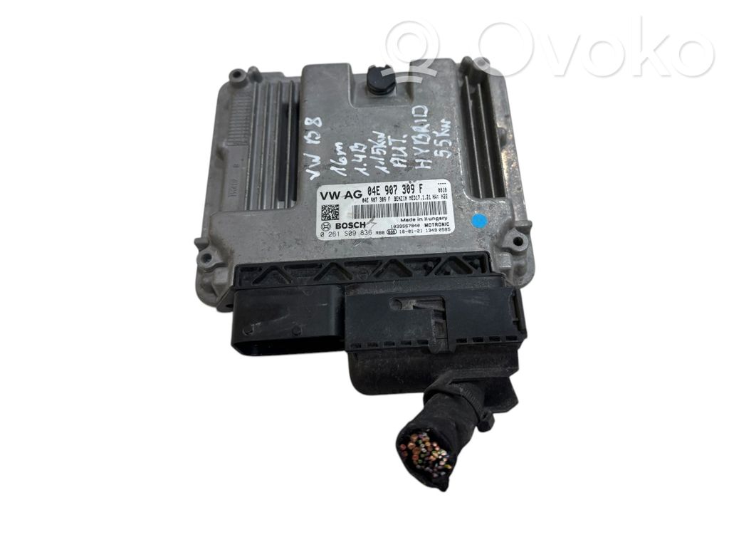 Engine control unit/module   04E907309F,0261S09836