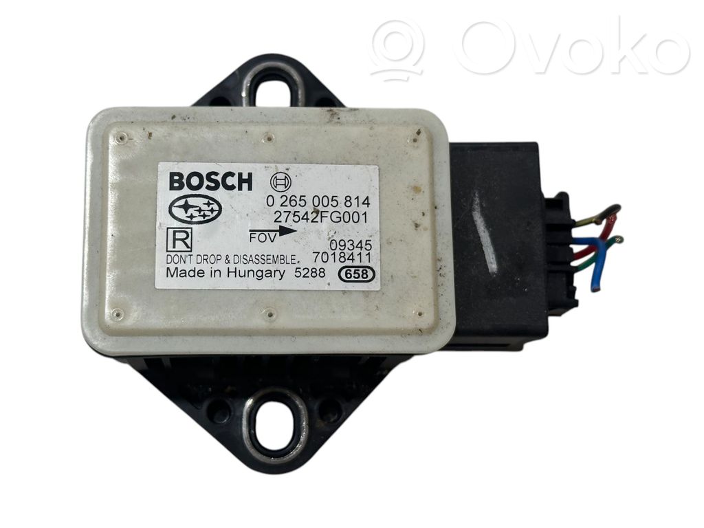 Subaru Forester SH Sensor ESP de aceleración de frecuencia del intermitente 
