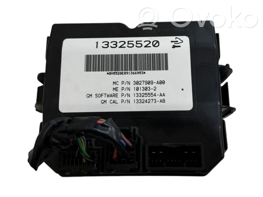 Opel Insignia A Tailgate/trunk control unit/module 