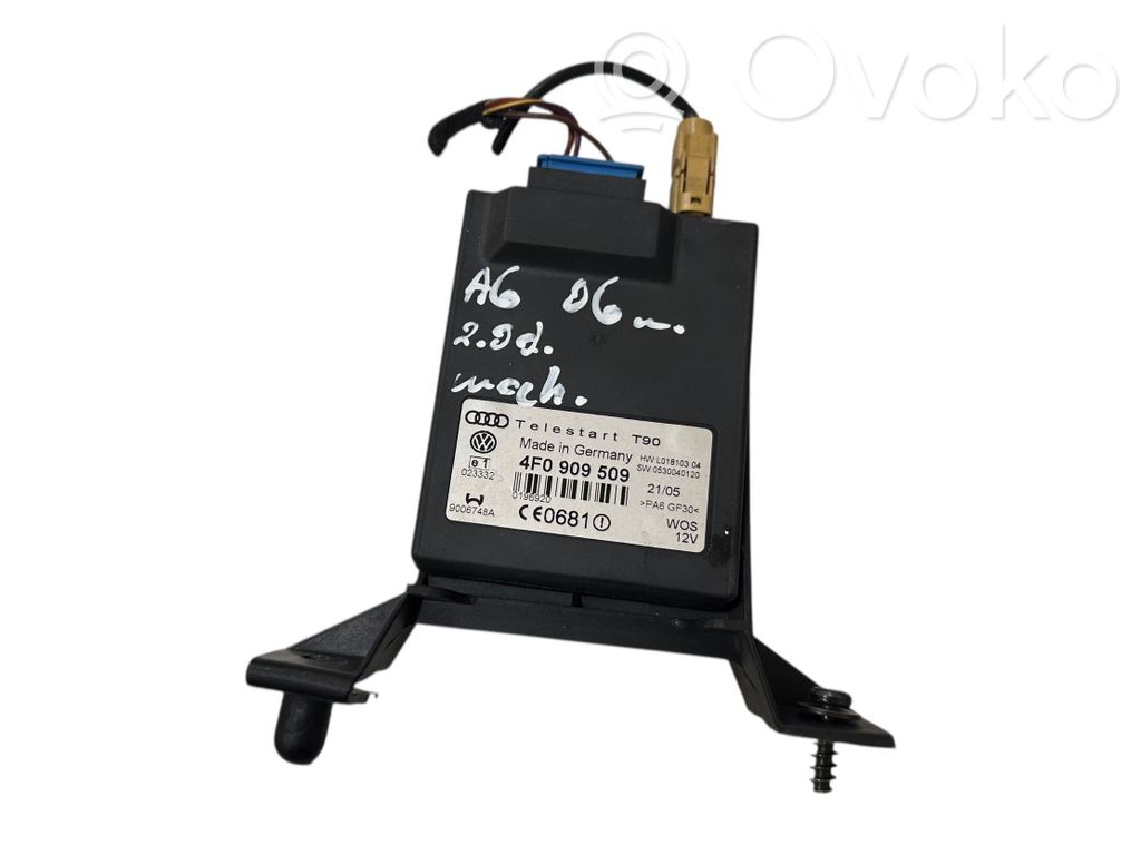 Audi A6 S6 C6 4F Auxiliary heating control unit/module 