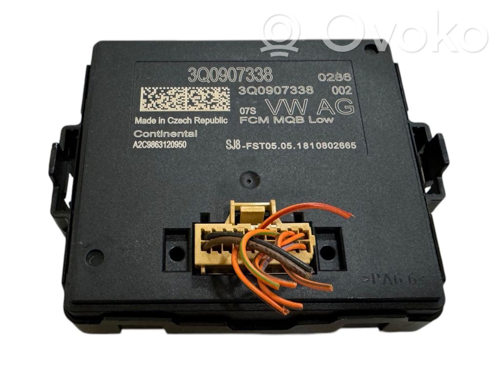 Volkswagen e-Golf Other control units/modules 