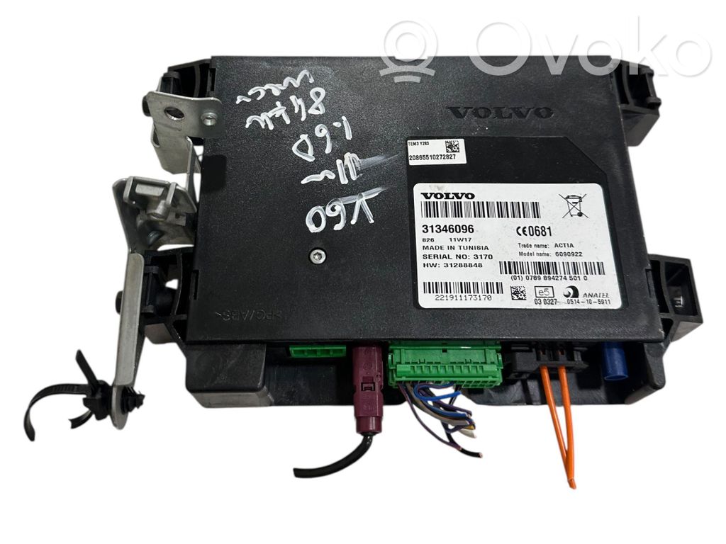 Volvo V60 Phone control unit/module 