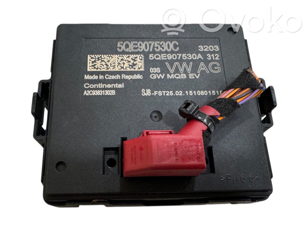 Volkswagen e-Golf Gateway control module 