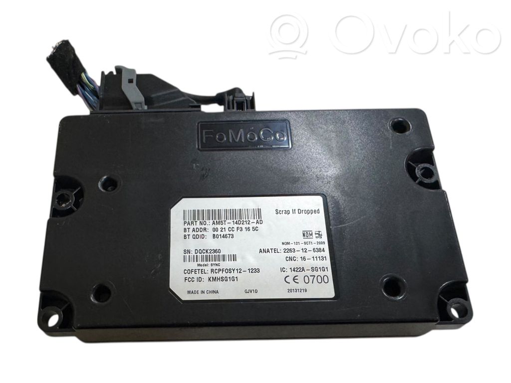 Ford Focus Bluetooth control unit module 