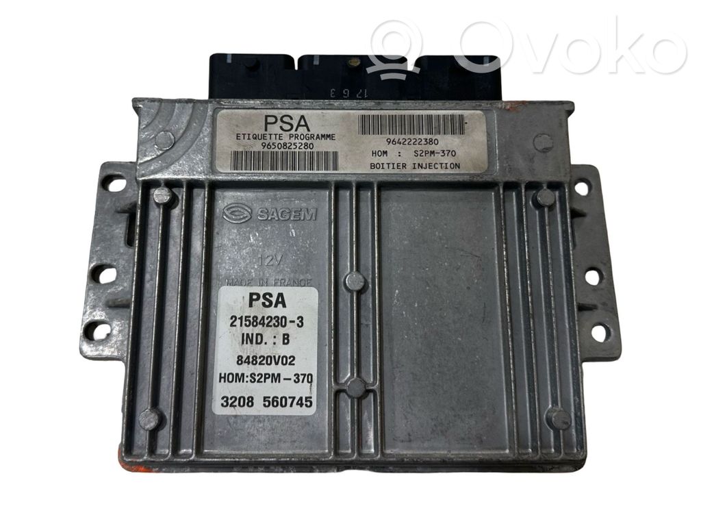 Citroen C3 Engine control unit/module 