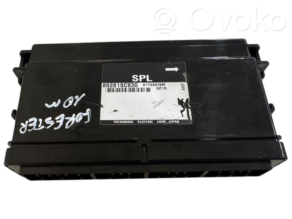 Subaru Forester SH Other control units/modules 