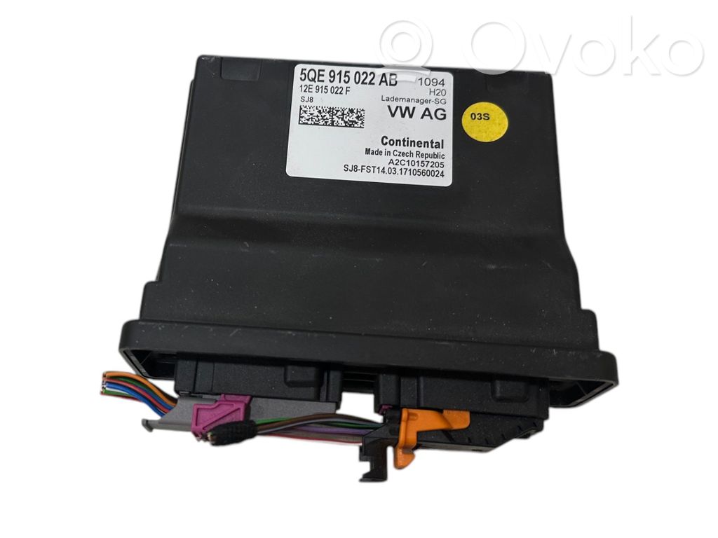 Gateway control module   5QE915022AB,12E915022E,A2C10157205