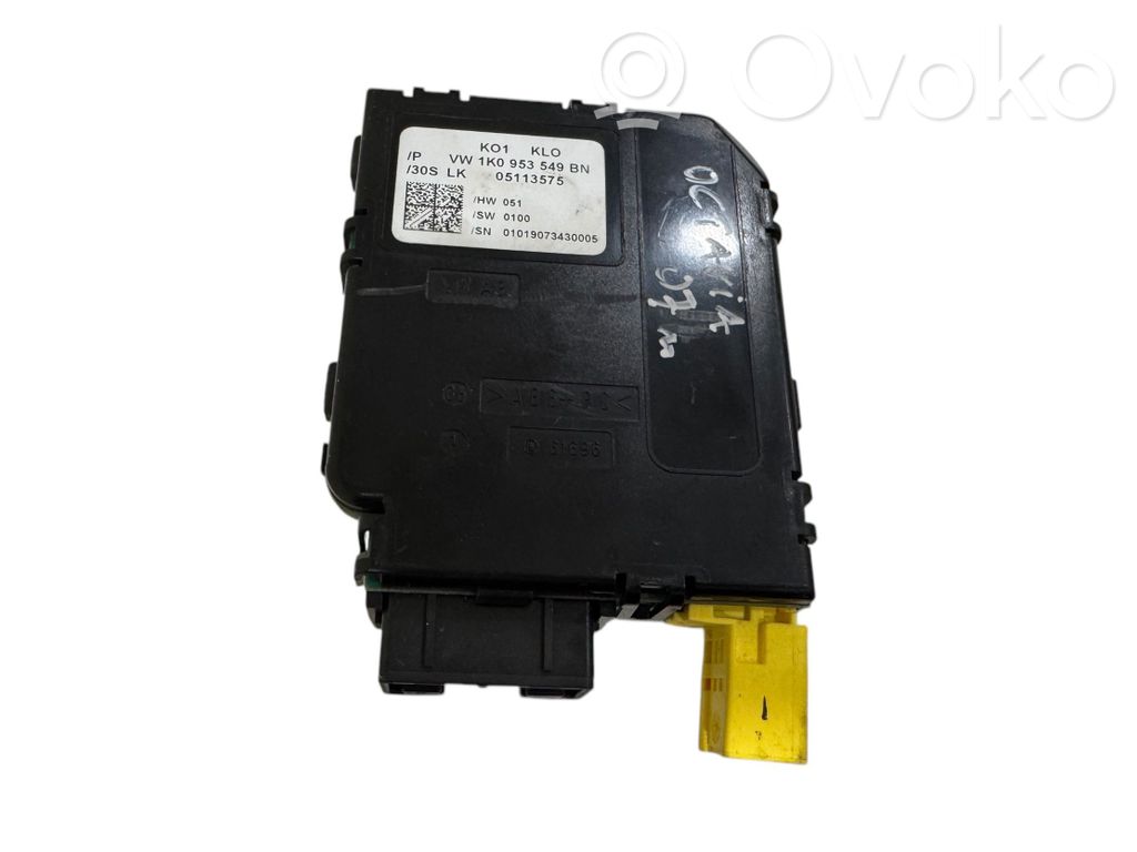 Skoda Octavia Mk2 (1Z) Sensor de ángulo de dirección 