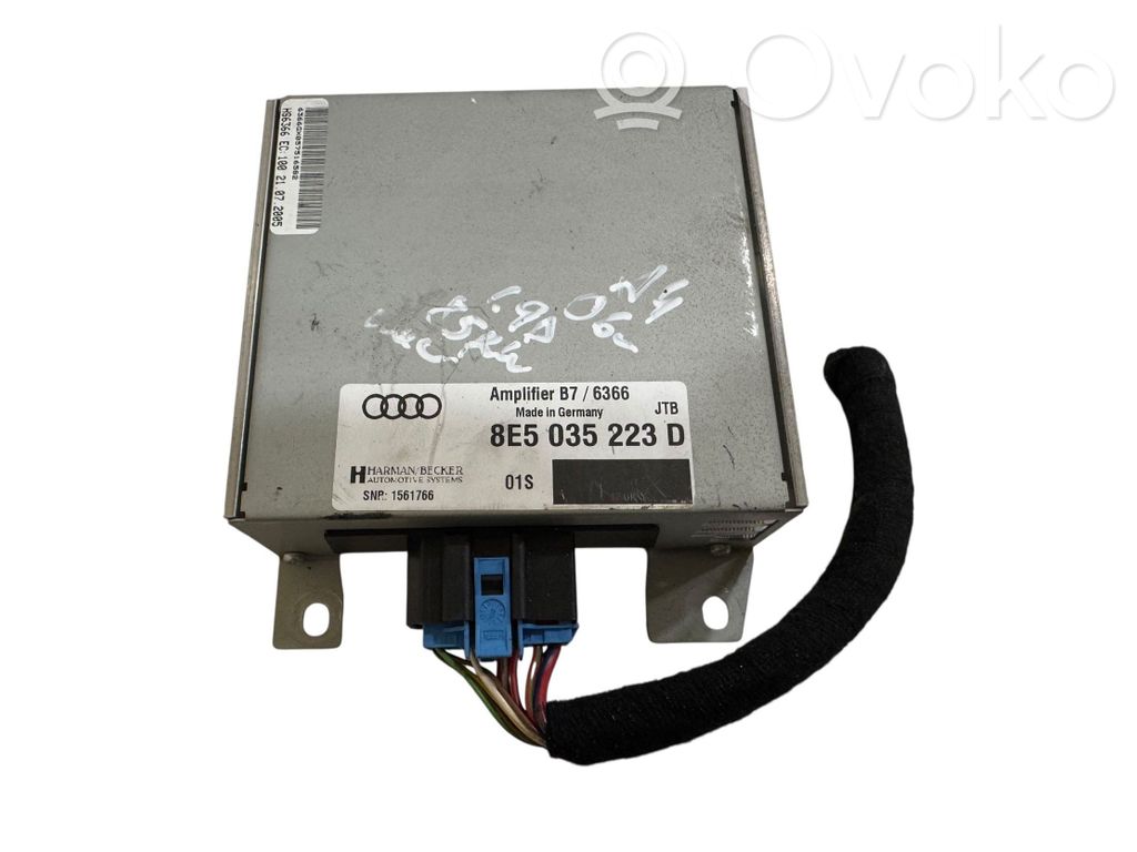 Audi A4 S4 B7 8E 8H Sound amplifier 