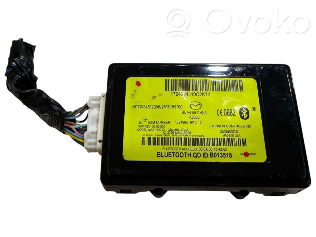 Mazda 3 II Bluetooth control unit module 